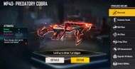 MP40 – Predatory Cobra (Image via Free Fire)